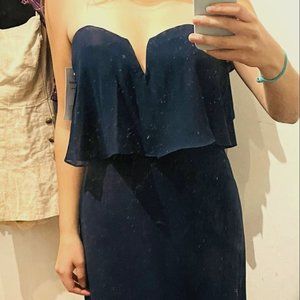 Haylay Paige Occasions Navy Bridesmaid Dress